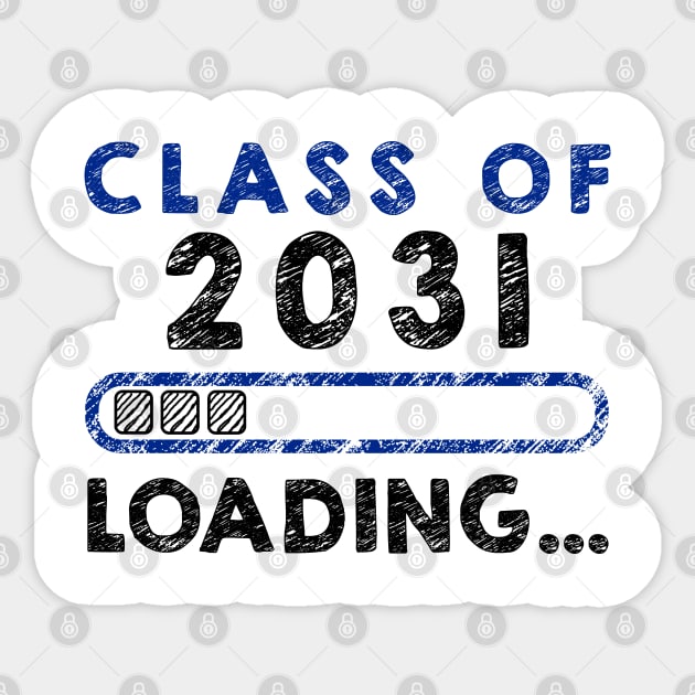 Class of 2031 Loading... Sticker by KsuAnn